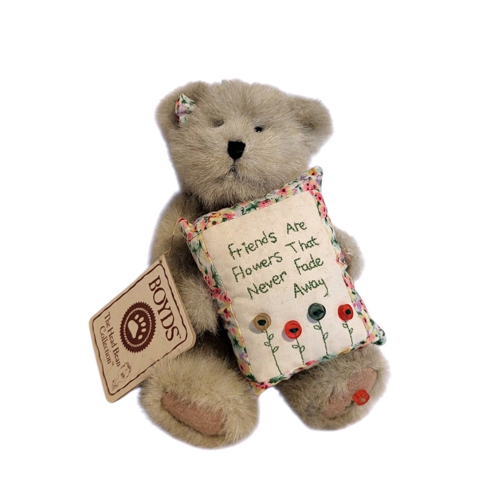 Boyds Bears Mia Goodfriends Teddy Bear 8" Bean‎ Stuffed Animal Vintage 903027